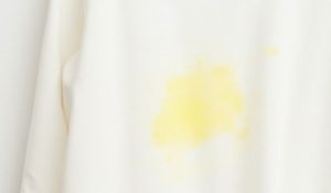 How to Remove Yellow Stains on a White Shirt
