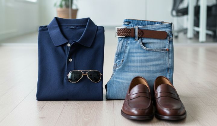 What to Wear with Pale Blue Jeans